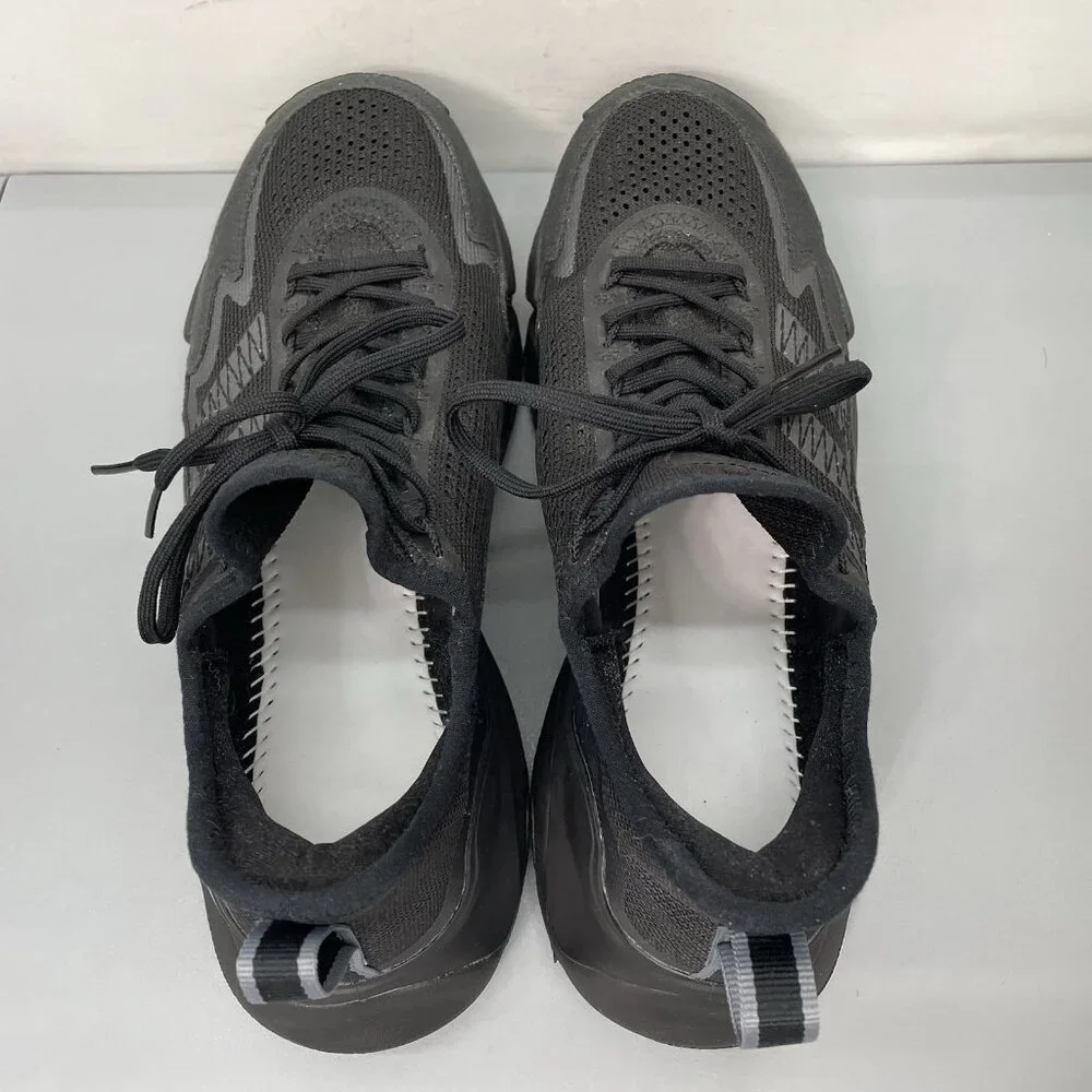 Adidas Mahomes Impact FLX Training Shoes Sneakers Athletic Triple Black Mens 11